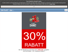 Tablet Screenshot of ok-plast.de